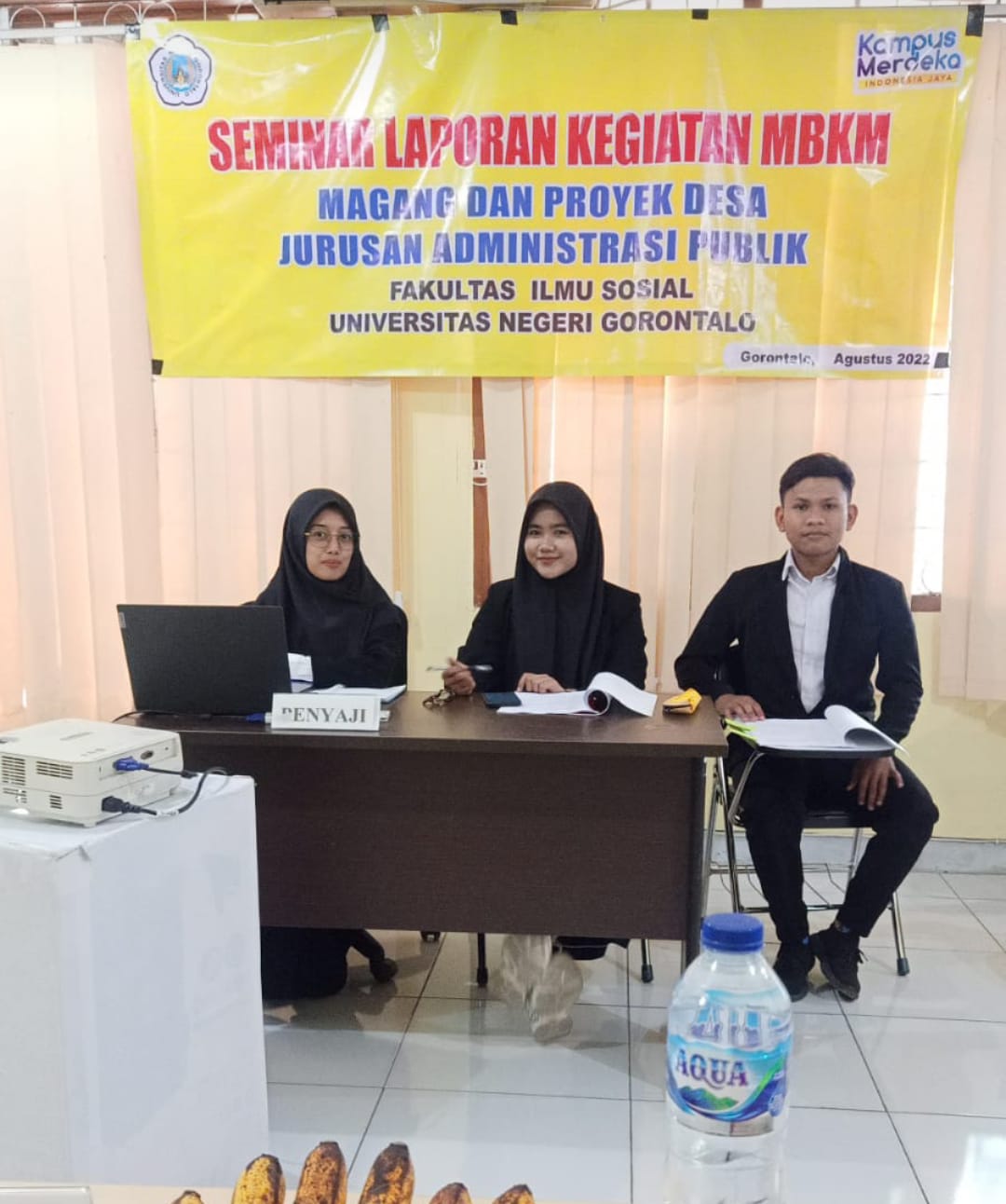 Ujian Laporan Kegiatan Magang MBKM & MBKM Proyek Desa Jurusan S1 ...